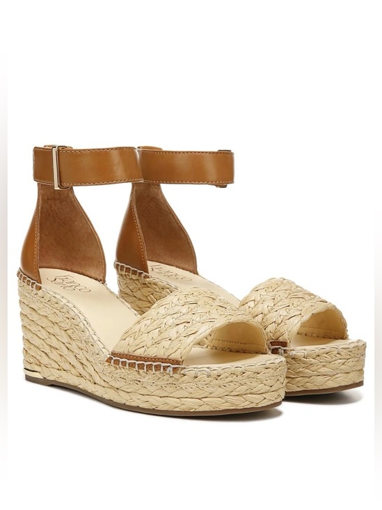 Franco Sarto Shoes - Franco Sarto Clemens 5 Espadrille Wedge Sandal – Women's EU 41 / US 10 - New